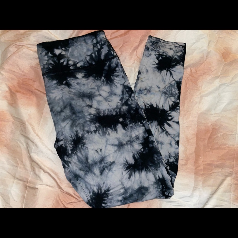 tie dye leggings